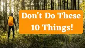 10 common mistaked to avoid when hunting